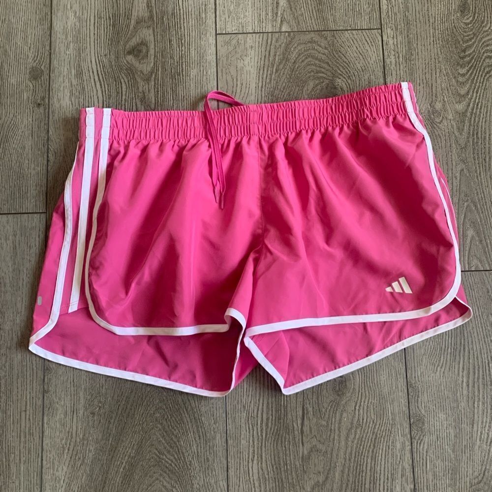 Adidas woman’s pink shirt with underlining underwear
